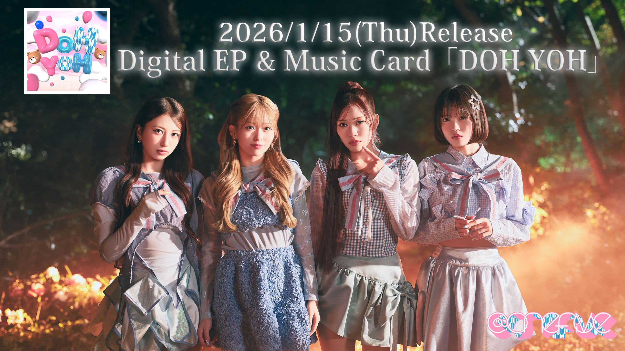 @onefive  2026/1/15(Thu)Release Digital EP＆Music Card「DOH YOH」